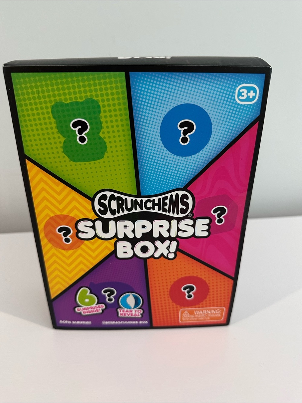 Scrunchems Surprise Box! Colorful Mystery Plush Toy - Multicolor